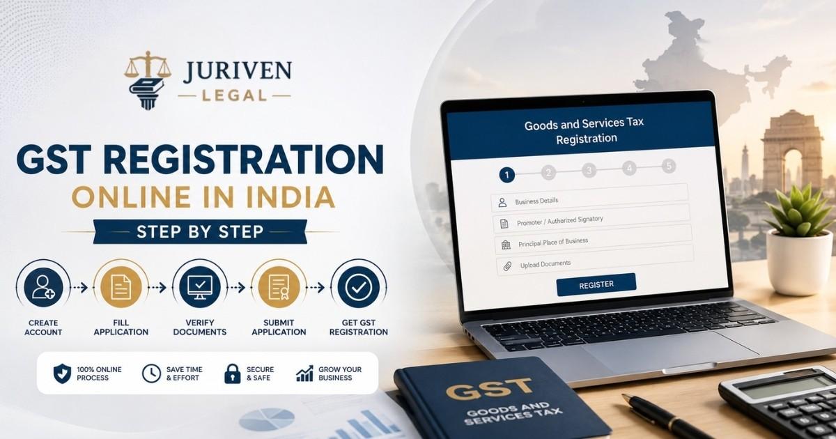 GST Registration Online in India (Step by Step)