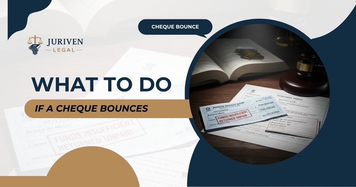 What to Do If a Cheque Bounces in India